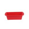 Molde retangular de silicone para bolo, mini molde binaural para torradas, assadeira para pão, fácil de desmoldar, utensílios para assar alimentos