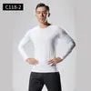 Ropa de Fitness para Hombre, Ropa de Running de Secado Rápido Otoño e Invierno, Bodis, Tops de Manga Larga, Camisetas Elásticas, Ropa para Entrenamiento en Gimnasio