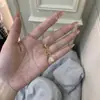 Colar com Pingente de Cabaça Dourada para Mulheres, Corrente para Clavícula com Zircônia Incrustada em Cobre, Joia da Moda com Design de Nicho Ins