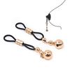 Productos Novedosos para Adultos: Nuevas Pinzas para Pezones con Cascabeles y Diamantes, Sm Toys, Ajustables, Uso 24 Horas