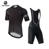 Xintown Estilo Estrela Roupa de Ciclismo de Manga Curta de Verão Nova Roupa e Calças de Ciclismo Conjunto de Suspensórios para Ciclismo de Verão