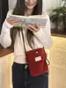 510223 Bolso de Felpa Nuevo de Invierno para Teléfono Móvil, Bolso de Hombro Cruzado Informal, Bolsa de Compras para Mujer