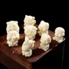 Accesorios de Fruta de Marfil Optimizados para los Doce Signos del Zodíaco, Pulseras Culturales DIY del Año del Caballo, Collares, Cuentas Budistas y Accesorios de Joyería