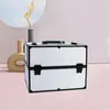 Estuche cosmético de alta gama, fabricante, venta al por mayor, puerta a puerta, portátil, gran capacidad, multifuncional, para arte de uñas, pestañas, tatuaje y bordado, estuche portátil