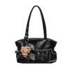 Bolsa Tote Vintage de Nicho Grande Capacidade para Mulheres Verão 2026 Nova Casual Diária Bolsa de Ombro para Ir ao Trabalho Bolsa de Axila