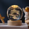 Regalo de Cumpleaños de Alta Gama Bola de Cristal Cielo Estrellado Día de San Valentín Adornos de Escritorio Luz Nocturna Decorativa Lámpara de Mesa