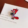 Insígnia Anime Zootopia Desenho Animado Raposa Nick Coelho Judy Broche de Metal Decoração para Roupas e Bolsas Masculinas e Femininas