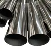 Foshan 76 Tubo Redondo de Acero Inoxidable 201 304 316 Acabado Espejo Productos Tubo para Barandillas de Edificios y Soportes de Muebles