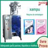 Máquina de embalagem de pasta de shampoo para hotel máquina de embalagem de líquido de gel de banho com selagem de quatro lados máquina de embalagem de produção de shampoo descartável