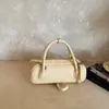 Bolsa de Mano Personalizada al por Mayor Bolso Baguette para Mujer 2026 Nuevo Modelo de Verano Color Sólido Bolso de Hombro Simple Bolso Cruzado para Viajar