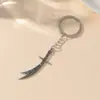 El Popular Llavero Anillo de Acero Inoxidable Árabe de Amazon es un Llavero Pequeño, Exquisito y de Moda con un Toque de Lujo