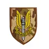 A NOSOTROS. Insignias de Velcro Bordadas de Operaciones Negras de los Navy SEALs, Insignia de Brazo de la OTAN, Insignias de Tela de Cruzado del Cuerpo de Servicio Aéreo
