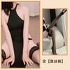 Lingerie Sexy Noite Dourada Cosplay Sexy Vestido Longo com Fenda Alta Camisola Cheongsam Sedutor Quente plus size Pijama Feminino