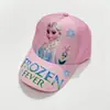 Boné de Beisebol com Estampa de Princesa de Desenho Animado para Jardim de Infância, Protetor Solar, Boné com Proteção Solar para Gelo e Neve, Boné de Rede Fina de Primavera e Verão para Crianças e Mulheres