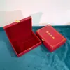 Caixa de Armazenamento Retangular Vermelha da Coleção Clássica para Barras de Ouro e Moedas, Caixa de Presente Universal para Barras de Prata, Medalhas de Ouro e Lingotes de Ouro