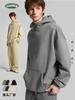 Ropa de Hombre Transfronteriza Lujo Ligero Gama Alta Sudadera de Terciopelo para Hombre Color Sólido Holgada Casual Sudadera con Capucha Marca de Tendencia Stock Listo Mayoreo