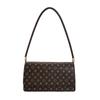 Bolso de Mano 2024 Nuevo Estampado Flor Vintage Textiles Bolso de Hombro Bolsos Moda Casual Elegante Bolso Cuadrado Pequeño Bolso de Axila