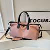 Bolsa de Viaje de Moda para Mujer, Bolsa de Almacenamiento para Equipaje Cruzada de Gran Capacidad, Bolso de Mano para Viaje de Negocios, Bolsa de Gimnasio con Logo Personalizado