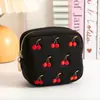 Porta-moedas de Joias de Cereja Transfronteiriço Bolsa Portátil para Batom Maquiagem Mini Bolsa de Armazenamento para Absorventes