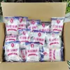 Glutamato Monosódico Marca Lotus 100g*100 bolsas/20 bolsas empaquetadas pequeñas, 80% grado comercial, caja completa de gránulos