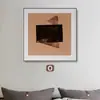 Pinturas Colgantes Color Crema Estilo Vintage, Arte Minimalista, Pinturas Colgantes de Nicho, Estilo Wabi-Sabi, Pinturas Decorativas de Alta Gama, Pinturas de Pie Personalizadas