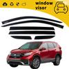 Adecuado para Honda CRV URV Crown Road 05-23, protector de lluvia para puerta, ventana, ceja, protector de lluvia, modificación decorativa