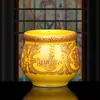 Copas de Vino de Cerámica para el Dios de la Riqueza, Vasos de Agua, Tazas de Té, Copas de Ofrenda, Recipientes de Adoración, Copas de Vino para Guan Gong, Venta al por Mayor