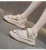 Sandalias Deportivas de Playa de Moda Versátiles Cómodas de Suela Suave, Modelo Nuevo Verano 2026, Primavera/Verano, con Velcro
