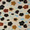 Tejido de Lana Tejido Jacquard Tridimensional Flor 3D Ropa de Otoño e Invierno Chaqueta Cálida Manta Tejido de Felpa Hecho a Mano