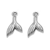 Múltiplos Estilos de Acessórios para Joias em Aço Inoxidável 304, Banhado a Ouro Real Pingentes de Animal Vazado Dupla Face, Concha, Estrela do Mar, Peixe