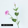 Paño de seda de alta gama para hidratar las manos 2 Flores Eustoma adornos de decoración del hogar accesorios de fotografía decoración flores artificiales