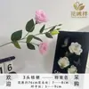 Flores Artificiais com 3 Cabeças de Lisianthus para Arranjos Florais, Decoração de Casamento e Casa, Decorações de Corredor, Fotografia de Salão de Casamento, Atacado Transfronteiriço para Exterior