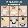 Conjunto anti-escaldante para cozinha: pegador de tigelas multifuncional, pinça para cozinhar no vapor, levantador de pratos, luvas antiderrapantes e resistentes ao calor, e ferramentas para manuseio de pratos