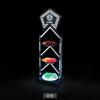 Bar luminoso três camadas porta-frutas led ferro ktv dedicado prato de frutas luminoso criativo travessa multicamadas prato de lanche