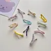 Presilha de Cabelo de Bebê Fofa com Design de Gotejamento de Óleo, Mini Presilha BB 3cm, Presilha de Cabelo para Bebê, Presilha Lateral para Bebê, Presilha para Franja, Versátil para Cabelos Soltos