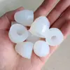 Fornecimento de peças de silicone de formato especial, almofada de silicone antiderrapante, vedação, peças diversas não padronizadas de silicone branco resistentes a altas temperaturas industriais