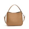 Bolso de mano elegante de gran capacidad con tejido avanzado de comercio exterior, estilo europeo y americano, bandolera de hombro para mujer, novedad de verano 2024