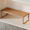 Prateleira de Armazenamento para Cozinha sob a Pia, Prateleira de Armazenamento Ventilada para Panelas e Frigideiras, Prateleira de Armazenamento para Panela de Arroz Doméstica, Prateleira para Colocação de Utensílios de Mesa e Louças