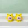Estilo Caricatura Lindo Estampado Niño Huevo Pequeño Nuevo Accesorios para Joyería DIY Llavero Creativo Casero Colgante Material