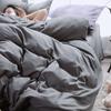 Núcleo de Colcha Funda de Colcha Extraíble y Lavable Kit Juego de Dos Piezas para Cama Funda de Colcha Cálida Engrosada para Otoño e Invierno