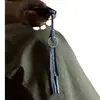 Latão Antigo Espírito da Montanha Amuleto da Sorte Chaveiro de Carro Pingente Amuleto da Paz Decoração de Carteira Bolsa de Couro Presente para Homens e Mulheres