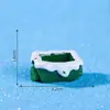 Produtos Novos Transfronteiriços Enfeites de Natal Boneco de Neve Rena Decorações DIY Bola de Cristal Acessórios Pendurados Micro Paisagem Pequenos Enfeites