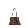 Bolso Tote Plegado de Moda de Alto Valor para Mujer, Nuevo Bolso de Hombro Casual para el Trabajo, Bolso de Mano Elegante con Personalidad de Gran Capacidad