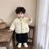 Novedades Otoño e Invierno Unisex Elegante Estilo Coreano Chaqueta Gruesa Acolchada de Algodón para Niños para Uso al Aire Libre Ropa de Algodón con Dibujos para Otoño e Invierno