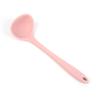 Utensílios de cozinha modernos, simples, criativos, pequenos, rosa, silicone, colher, antiderrapante, resistente a altas temperaturas, utensílios de cozinha para crianças