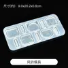 Colección Completa de Moldes de Silicona para Pegamento de Cristal, Pegamento AB, Kits de Materiales Hechos a Mano para Bricolaje, Pegamento de Resina Epoxi, Lijadora Metabo