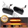 Adequado para seta de pisca-alerta de para-lama Volkswagen, luz de seta dinâmica de água corrente, luz lateral Golf VWMK3MK4Passat