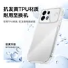 Adecuado para funda de teléfono transparente OPPO A7ProMax, anticaída con airbag, TPU transparente, funda protectora simple, estilo ins