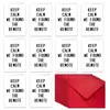 Conjunto de Envelopes com Cartão de Texto Engraçado Novo 1 Peça Transfronteiriço Estranho Engraçado Manuscrito DIY Truque Cartão de Presente Lote