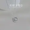 Collar de Planeta para Mujer Lujo Ligero Sentido del Colgante Diseño de Nicho Sentido de la Moda Nuevo 2023